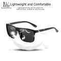 LouisWill Men Sunglasses Polarized Classical Fashion Glasses UV400 Sunglasses Outdoor Activities Sports Sunglasses Driving Fishing Racing Eyewear Non-slip PC Temples Sun Glasses. 