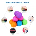 TPE Peanut Massage Ball/Neck Shoulder Massage Ball/Fitness Muscle Massage Ball(First Place). 