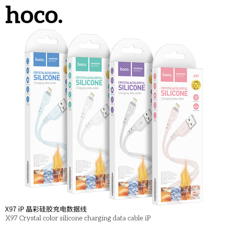 Hoco%20X97%20Crystal%20color%20silicone%20charging%20data%20cable%20iP%20-%20Image%203