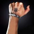 iBis_ Viking Dragon Ourboros bracelet (14 mm) (နဂါး အမြီးကိုက် လက်ပတ်). 