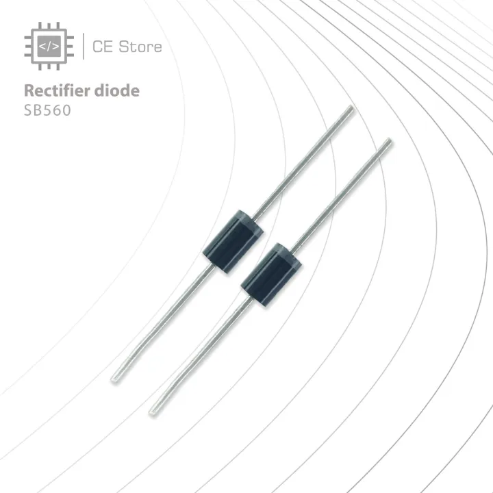 Rectifier 560 Rectifier Diode (SB-560) x 1pcs - CE Store | Shop.com.mm