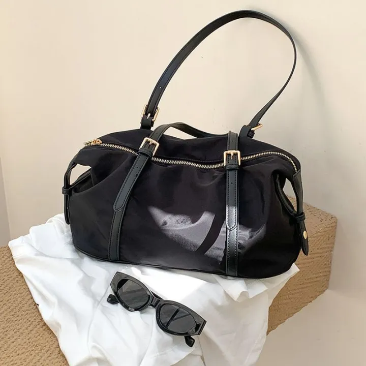(Preorder)MOUSSON%20Women's%20Bag%20Women's%20Shoulder%20Bag%20Nylon%20Fashion%20Bag%20with%20Belt%20and%20Zipper%20Details%20%E1%80%A1%E1%80%99%E1%80%BB%E1%80%AD%E1%80%AF%E1%80%B8%E1%80%9E%E1%80%99%E1%80%AE%E1%80%B8%E1%80%98%E1%80%B1%E1%80%B8%E1%80%9C%E1%80%BD%E1%80%9A%E1%80%BA%E1%80%A1%E1%80%AD%E1%80%90%E1%80%BA%20-%20Image%209