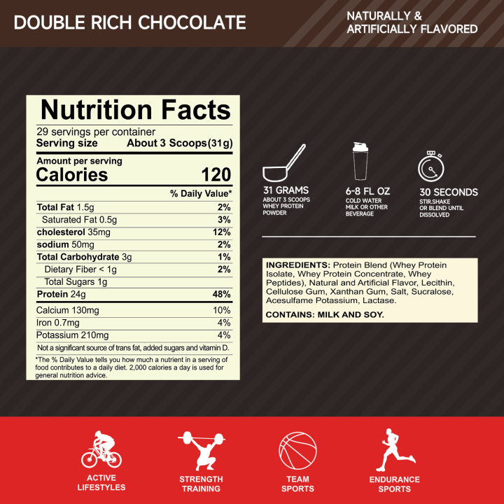 (Pre-order)QiuMi%20Whey%20Protein%20Isolate%20Powder%20Exercise%20Whey%20Protein%20Chocolate%20Flavor%20Reduce%20Fat%20Supplement%20Powder%20Chocolate%202LB%20-%20Image%208