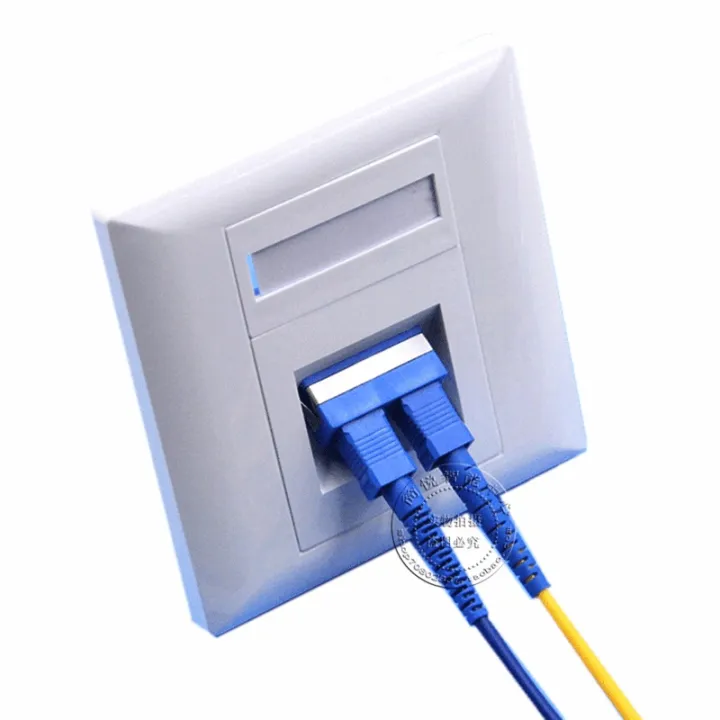Data. Face Port Dual Ports SC fiber Face Plate (162419) MML | Shop.com.mm