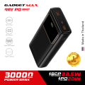 GADGET MAX - RAY PD Series 30000mAh PD+QC Fast Charging Power Bank (PD 20W+QC 22.5W). 