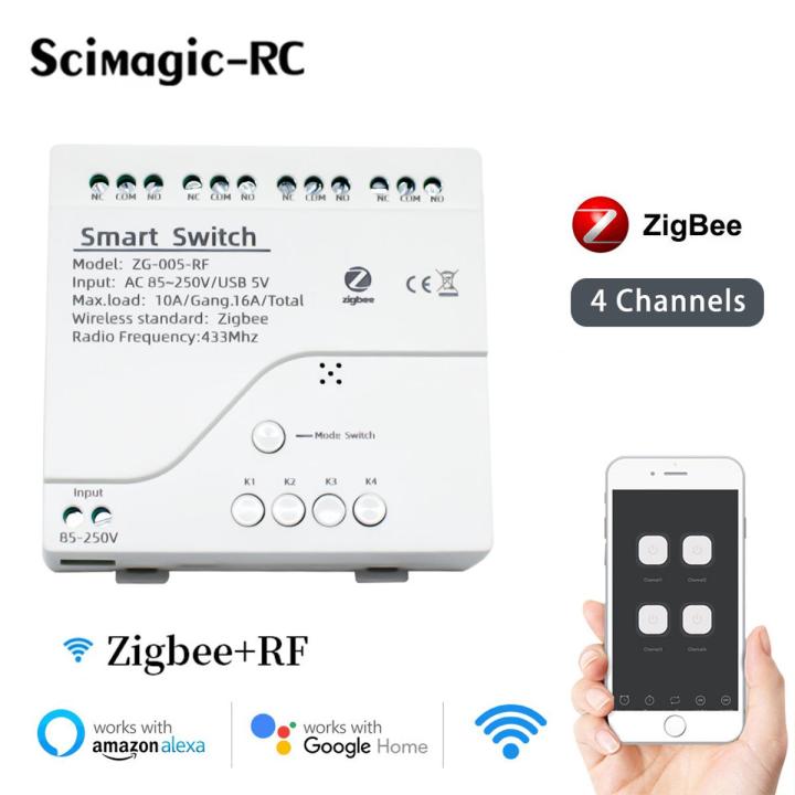 Tuya%20Zigbee%20Relay%204CH%20Smart%20Home%20Switch%20Module%20APP%20Remote%20Control%20Wireless%20RF%20433%204%20Channel%20Relay%20For%20Zigbee%20Gateway%20Hub%20-%20Image%202