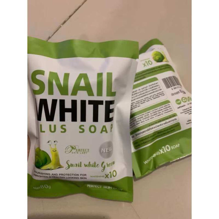 (Preorder)%C2%A0Snail%20White%20Plus%20Soap%20(Green%20Snail%20Soap)%2080%20grams%20-%20Image%206