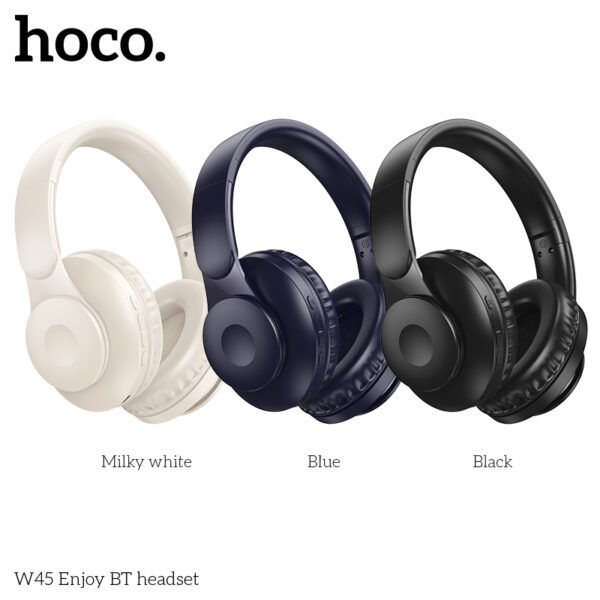 Hoco%20W45%20Enjoy%20Wireless%20BT%20Headphone%20-%20Image%202