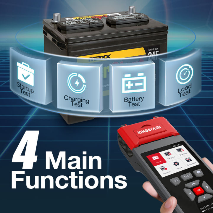 (Preorder)%C2%A0BM560%20Motorcycle%20Battery%20Tester%2012V%206V%20Battery%20System%20Analyzer%202000CCA%20Charger%20Starter%20Test%20Tool%20Reverse%20Protection%20-%20Image%205