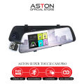 (Preorder) ASTON Super Touch cam Pro, car camera, touch screen, thinnest design of the year, 2 front and rear cameras, clear Full HD. 