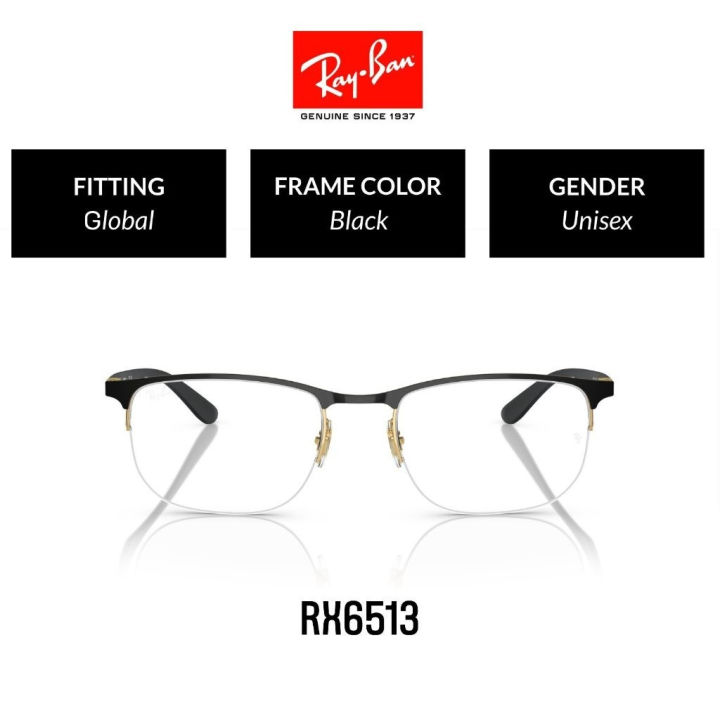 (Preorder) Ray-Ban RX6513 2890 size 55 - Eyeglasses မျက်မှန်