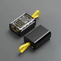 3*18650 Battery Charger Case DIY Power Bank Box Fast Charge 5V 2A Double USB Output Battery Storage Box With LED Night Light. 