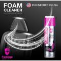Flamingo ဘက်စုံသုံးအခြောက်လျှော်ဆေးဘူး Multi Purpose Foam Cleaner Spray (650ml) (Clean & Shine). 