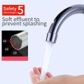 Wall Mount Kitchen Faucet tap - Single Handle Stainless  Steel. 