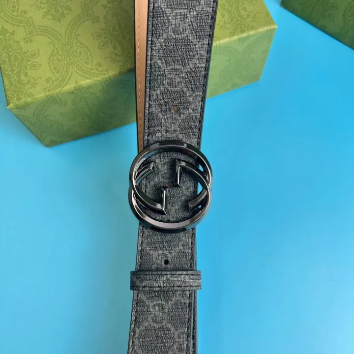 Coach%20Gucci%20GG%20Supreme%20Black%20Buckle%20Belt:%20Fusion%20of%20iconic%20stylish%20for%20refined%20sophistication,%20fashionable%20stylish%20-%20Image%206