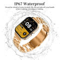 (Preorder) LIGE Women's Watch Fitness for New Bluetooth Call Smart Watch Full Touch Screen Sports for Android iOS  အမျိုးသမီးဝတ်လက်ပတ်နာရီ. 