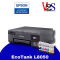 (Preorder) Printer Epson EcoTank L8050 Wi-Fi Photo Ink Tank Printer 6-color ink with genuine ink ready to use. 