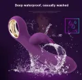 Lealso 10 speed Waterproof Rechargeable G-Spot Rabbit Vibrator. 