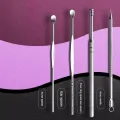 လက်သည်ညှပ်နှင့်ကရိယာစုံဘူး 19Pcs/Set Manicure Set Nails Tool Kit Accessories For Nails Pedicure Kit Manicure Set With Luxurious Travel Case. 