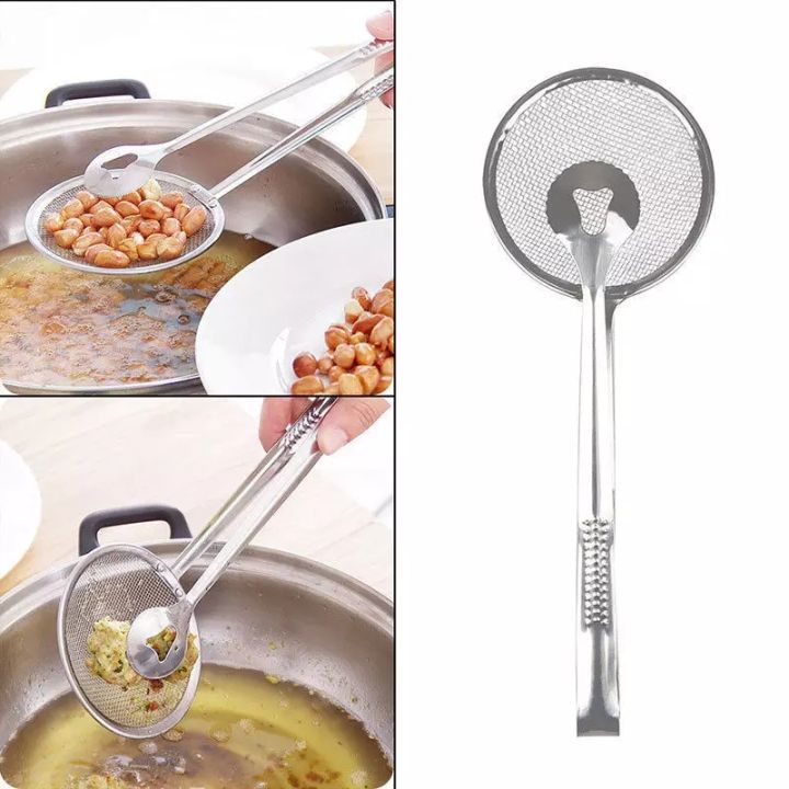 Stainless%20Steel%20Food%20Clip%20Snack%20Fryer%20Strainer%20Fried%20Tong%20Mesh%20Oil%20Strainer%20Colander%20Filter%20Oil%20Kitchen%20Cooking%20Tools%20-%20Image%205