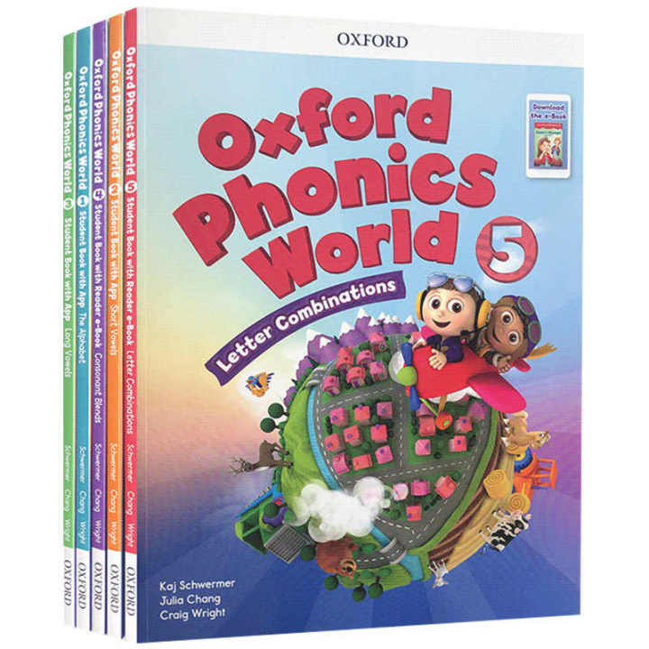 Oxford Phonics World: Student Book (Level 1 - Level 5) | Shop.com.mm