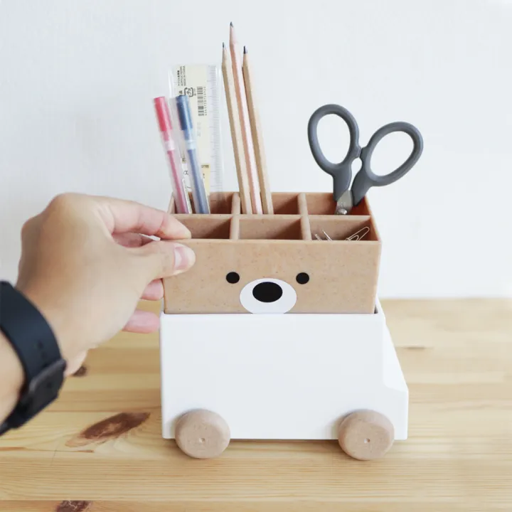 (Preorder)%20Minimal%20Food%20Truck,%20White,%20Pencil%20Holder,%20Pen%20Holder,%20Toothbrush%20Holder,%20Toothpaste%20Holder,%20Detachable,%202%20Pieces,%20by%20AquaproThailand%20-%20Image%205