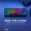 ASUS ROG FALCHION 65 Compact Wireless Gaming Keyboard / ASUS ROG FALCHION Wireless Mechanical Gaming Keyboard / ASU ROG FALCHION 65 Gaming Keyboard / ASUS ROG Gaming Keyboard. 