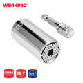 (Preorder) WORKPRO 3/8 inch Universal Socket Set 7 - 19 mm. Model WP202517. 