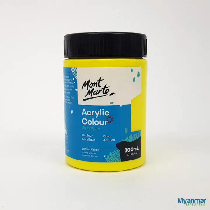 Lemon%20Yellow%20%E2%80%93%20300ml%20%E2%80%93%20Acrylic%20Paint%20%E2%80%93%20Mont%20Marte%20-%20Image%205