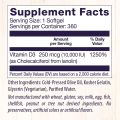 Healthy Origins Vitamin D3 10,000 IU , 360 Softgels(exp: 3/2024). 