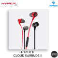Hyper X Cloud Earbuds II Gaming Earphones / Hyper X Cloud Earbuds 2 Gaming Headsets / HyperX CloudEarbuds II / HyperX Cloud Earbuds II Gaming Earbuds Red. 