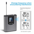🎙️ ကြိုးမဲ့မိုက်ခရိုဖုန်း📟🔴UHF Wireless Microphone With Bodypack 50M Transmitter Mini Lapel Head Portable Receiver For Cameras and Phone MIC-UHF-02🗣️. 