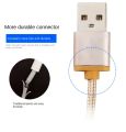 Mobile phpne charging cable 3 in 1 (Mobile Phone Charging cable three-in-one data cable suitable for Apple Android type-c mobile phone fast charge one drag three nylon braided cable charging cable). 