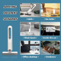 Mini Mop, Portable Self-Squeeze Mini Mop,Hand-Free Cleaning Mini Mop,Desk Cleaner Glass Household Cleaning Tools ဘက်စုံသုံးသန့်ရှင်းရေးကိရိယာ. 