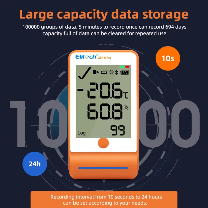 (Preorder)%C2%A0YIERYI%20GSP-6Pro%20Humidity%20and%20Temperature%20Data%20Logger%20with%20Bluetooth,%20100,000%20Data%20Points%20for%20Cold%20Chain,%20Food,%20Lab,%20and%20Refrigeration.%20-%20Image%204