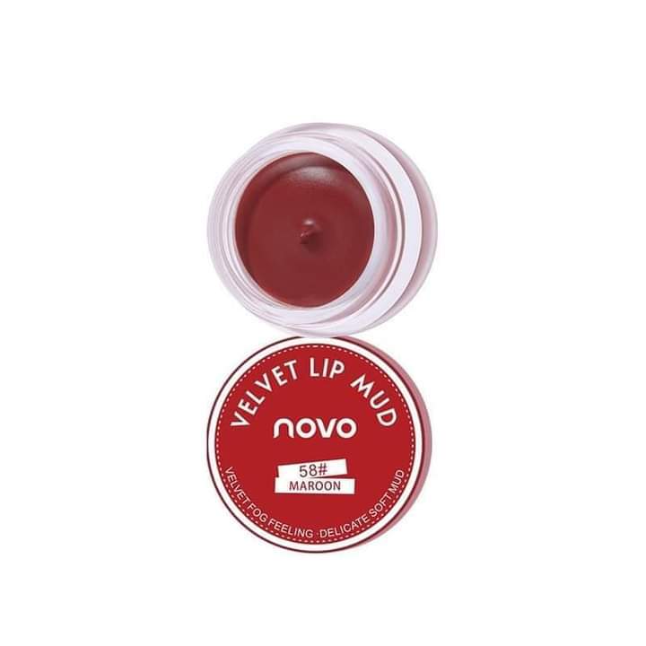 novo Velvet Lip Mud no.58 Maroon