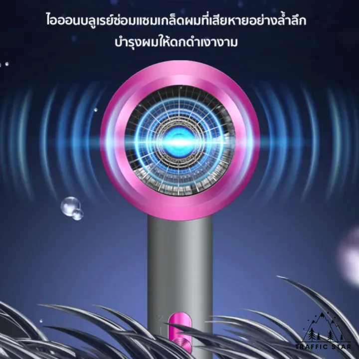 Simplus%20Hair%20dryer%201000W.%20Hair%20dryer,%202%20levels%20of%20wind%20adjustment%20-%20Image%206