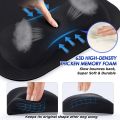 Mousepad - High Quality Large Smooth Memory Foam Ergonomic Mouse Pad Wrist Rest Support with Nonslip Base for Laptop, Computer, Gaming & Office. 