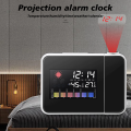 Digital Alarm Clock with Temperature. 