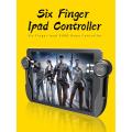 AK-PAD6K Mobile Pubg Game Controller Six Finger Game Joystick Handle Target Button L1R1 Shooter Gamepad Trigger For Ipad Tablet. 