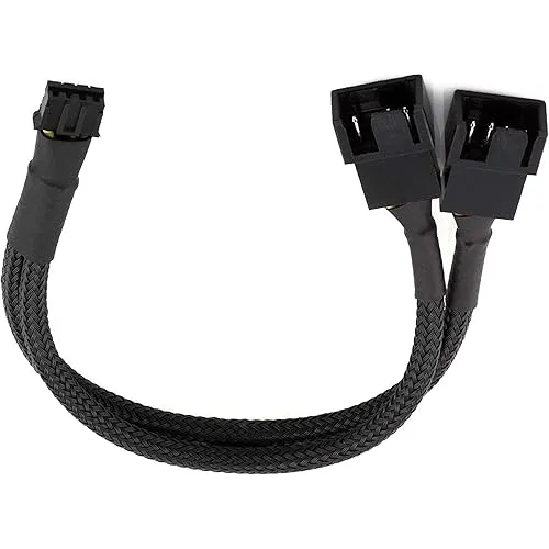 (Preorder)%20Easycargo%20GPU%20Fan%20Splitter%20Adapter%20Cable%20-%20Compatible%20with%20PWM%20Fans,%204-Pin%20to%203-Pin%20PWM%20Graphics%20Card%20Fan%20Adapter,%2010cm,%204%20Black%201-2%20Splitter%20Cables%20-%20Image%202