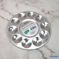 Aluminium Round Palette – 10 well – Mont Marte. 