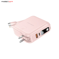 GADGET MAX - GB23 AIO Pro Series 15000mAh All-in-One PD+QC Fast Charging Power Bank (PD 20W+QC 22.5W). 