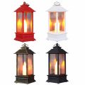 Flameless and Smokeless Acrylic Antique LED Hurricane Lantern Lamp and Wall Hanging Led Candle Light Holder. 