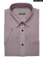 Signature Short Sleeve Shirt ST-1233#CSB-6-Classic Style Blend with Comfortable Elegance for Timeless Appeal. 