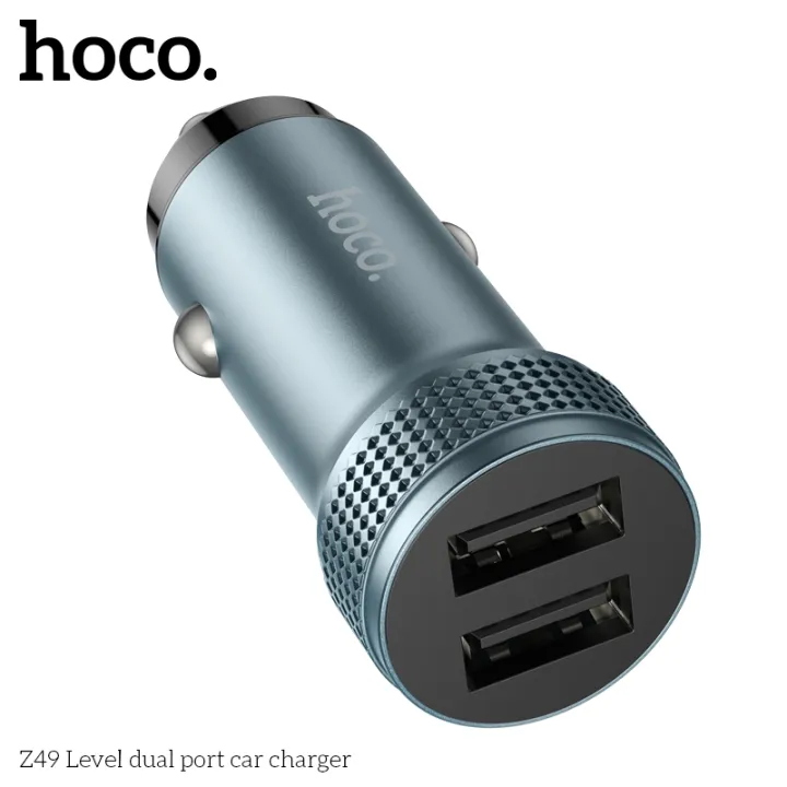 (Preorder)HOCO%20Z49%20Level%20dual%20port%20car%20charger,%202%20USB%20ports%20charger,%20supports%20fast%20charging%20-%20Image%206