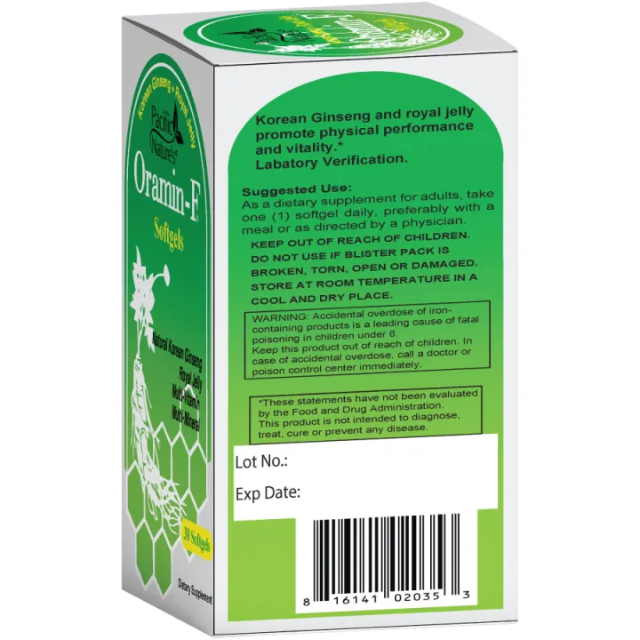 Oramin%20F%20(Korean%20Ginseng,%20Multivitamin%20&%20Minearls)%20-%20Image%202