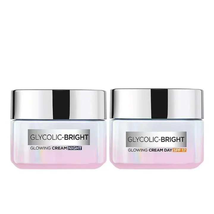 L%E2%80%99Or%C3%A9al%20Glycolic%20-%20Bright%20%20Glowing%20Cream%20(%20Day%20&%20Night%20)%20-%20Image%202