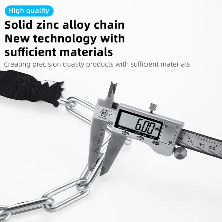 (Preorder)Portable%20Motorcycle%20Chain%20Lock%20Durable%20Wear-resistant%20Anti-theft%20Zinc%20Alloy%20Equipment%20Gembok%20KATA%20Sandi%20Electric%20Bicycle%20%E1%80%85%E1%80%80%E1%80%BA%E1%80%98%E1%80%AE%E1%80%B8%E1%80%9E%E1%80%B1%E1%80%AC%E1%80%B7%20-%20Image%205