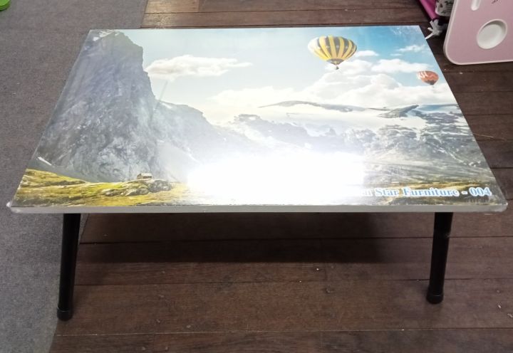 16" x 24"  Table  ရှုခင်းလေးထောင့်ခေါက်စားပွဲ/စာကြည့်စားပွဲ။